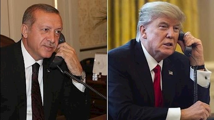 أردوغان وترامب متفقان علی ضرورة تحميل «الأسد» مسؤولية أفعاله