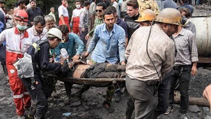 ايران.. احتمال وجود 8 عمال في المنجم تحت الأنقاض