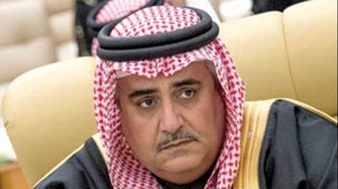 وزير الخارجيه البحريني: کان من الأحری أن يسکت خامنئي وينهي الشرارة