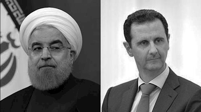 الدکتاتور الدموي السوري يهنئ الملا روحاني