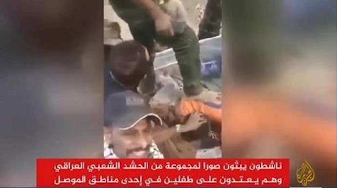 مليشيا الحشد الشعبي تحتجز وتضرب طفلين بالموصل