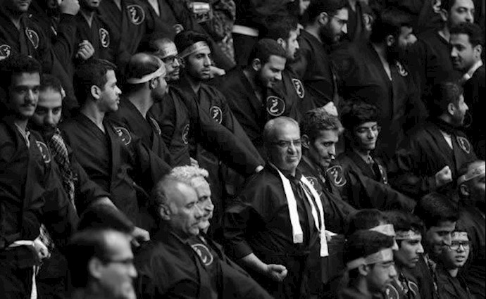 تدريبات للباسيج لخوف النظام الإيراني من حدوث اضطرابات أثناء مهزلة الانتخابات