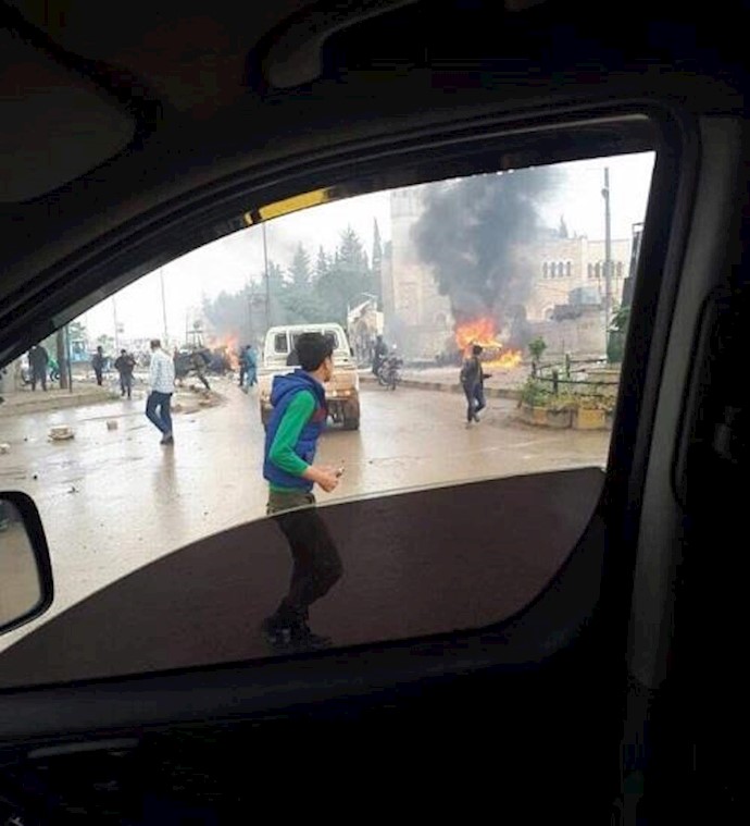 قتلی وجرحی بانفجار في اعزاز علی الحدود مع ترکيا