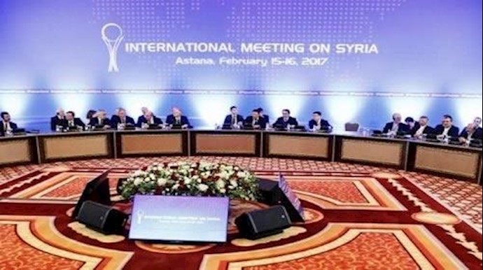 وفد من المعارضة السورية في استانا للمشارکة في جولة مفاوضات جديدة