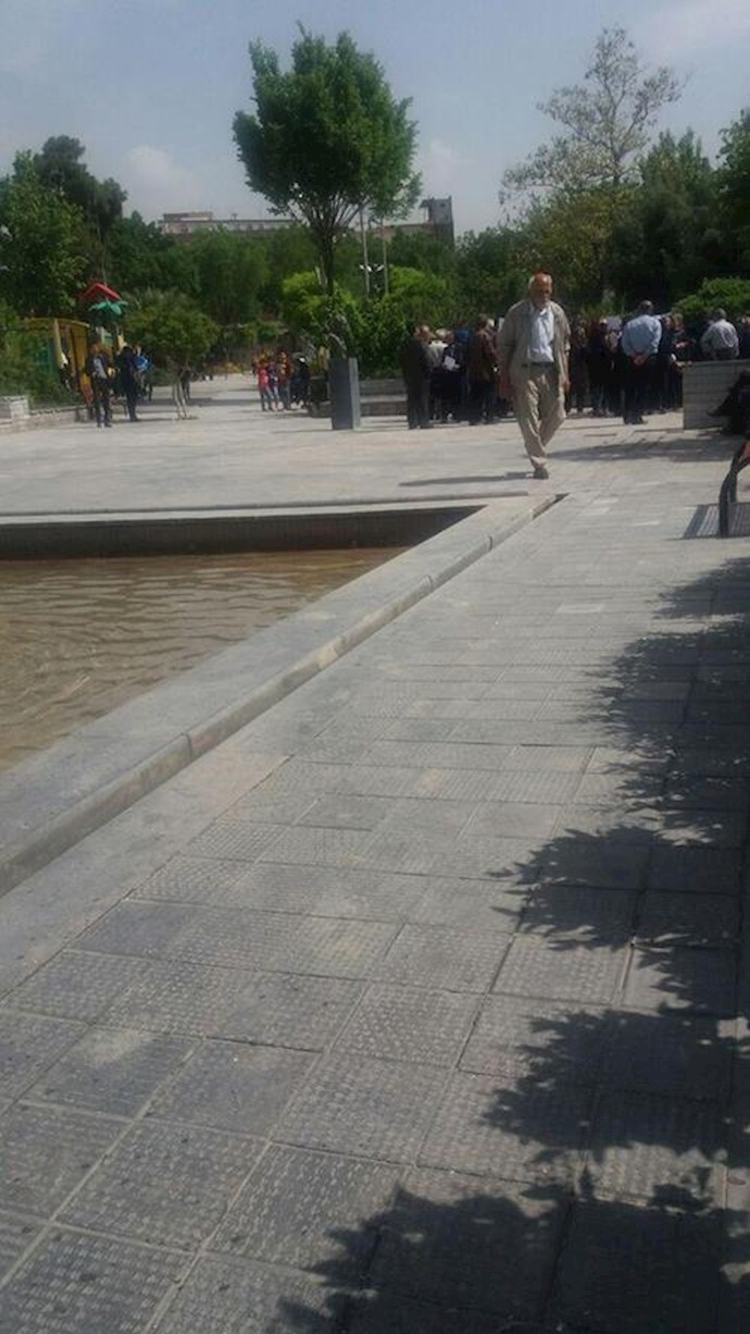 تجمع احتجاجي للتربويين في طهران لمناسبة يوم المعلم + فيديو