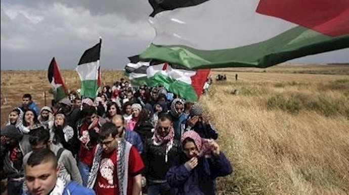 مسيرة للعرب في اسرائيل تطالب بحق العودة
