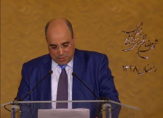بغداد بوست:صور الأمسية الرمضانية للمقاومة الإيرانية بباريس..رجوي وبو مدين ومالک ضد تطرف الملالي