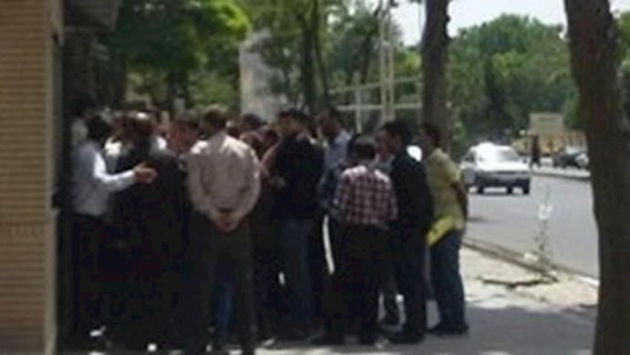 إيران..تجمع احتجاجي لعمال في مدينة زنجان
