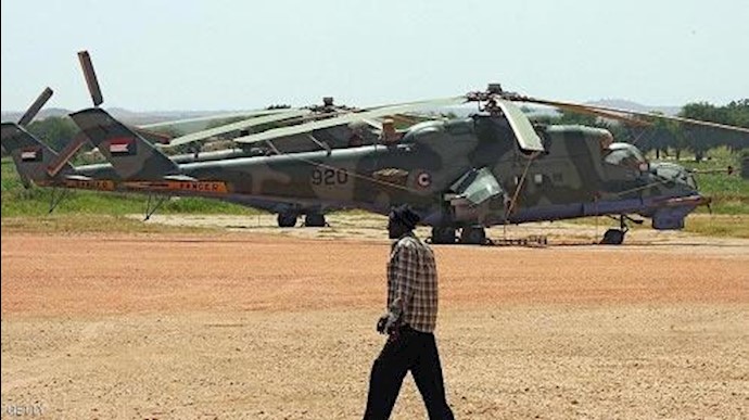 تحطم مروحية عسکرية سودانية ومقتل طاقمها