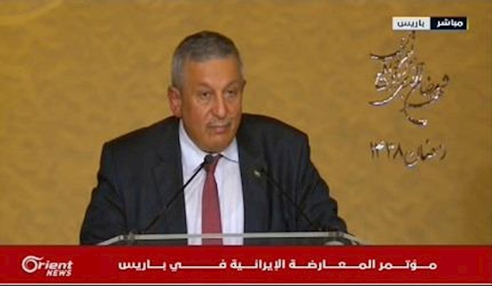 کلمة الأمين العام للإئتلاف الوطني السوري نذير الحکيم في أمسية رمضانية للمقاومة الإيرانية -3 يونيو 20