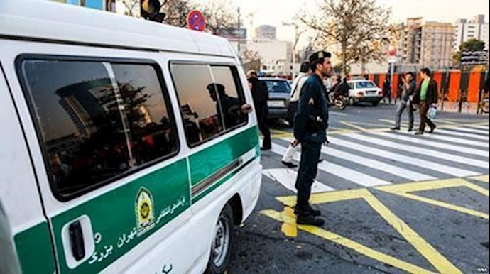 إنتشارعناصر القمع في شوارع طهران وإعتقالات في مدينة سردشت