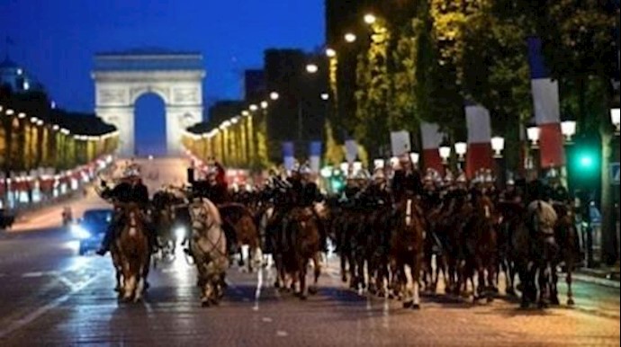 الف شرطي ودرکي سينشرون لاحتفالات 14 تموز/يوليو في باريس