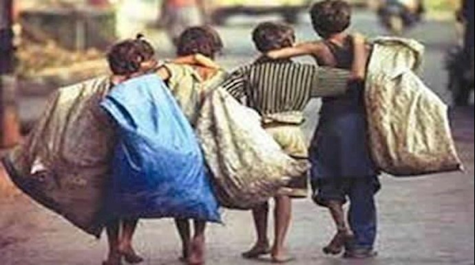 زيادة عدد اطفال العمل في إيران الرازحة تحت سلطة الملالي