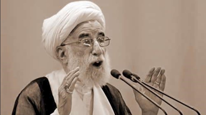 خوف رئيس مجلس خبراء الملالي من اسقاط النظام