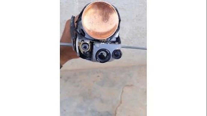 سقوط طائرة إيرانية مسيرة کانت ترصد الحدود الأردنية