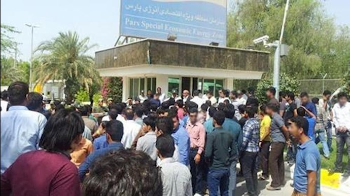 إيران ..تجمع احتجاجي عمالي في عسلوية