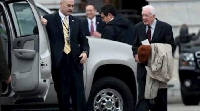 نقل الرئيس الأميرکي الأسبق جيمي کارتر إلی مستشفی في کندا