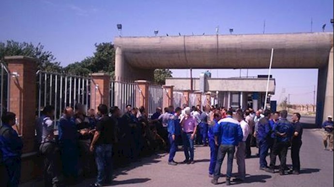 احتجاجات عمالية في طهران وماهشهر