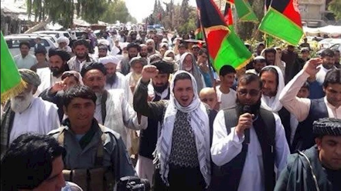 مظاهرات أفغانية ضد النظام الإيراني بعد تصريحات مستفزة لروحاني