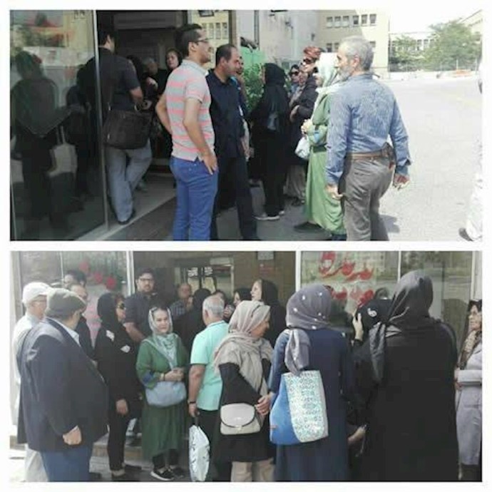 تجمع اجتجاجي في کل من مدن بابول کنار والأهواز وطهران ومشهد وکرمانشاه+فيديو وصور