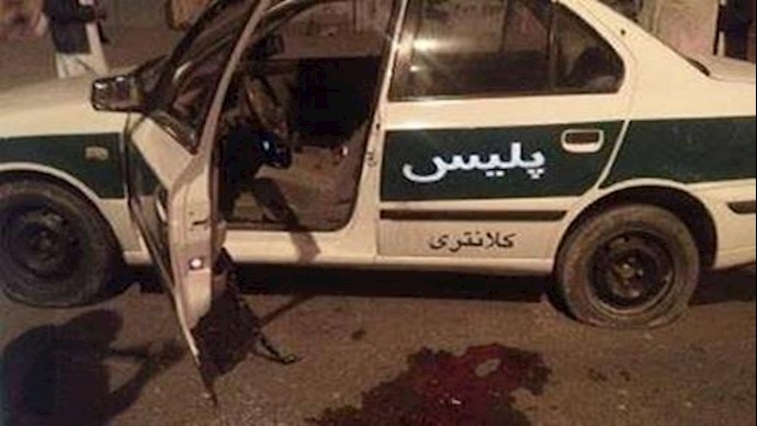 مصرع وجرح6 من مأموري قوی الأمن الداخلي في مدينة بم