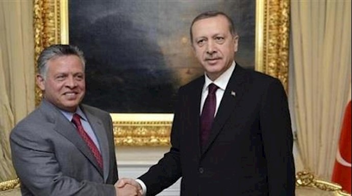 عبد الله الثاني وأردوغان يطالبان بمفاوضات سلام ضمن جدول زمني