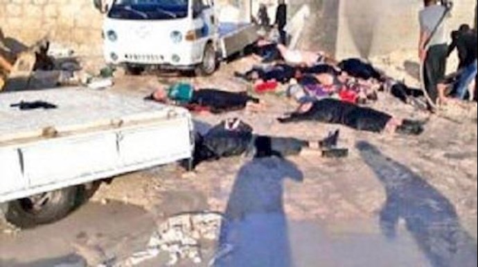 نشطاء بريطانيون وسوريون يطالبون بمحاسبة الأسد علی مجازر الکيماوي