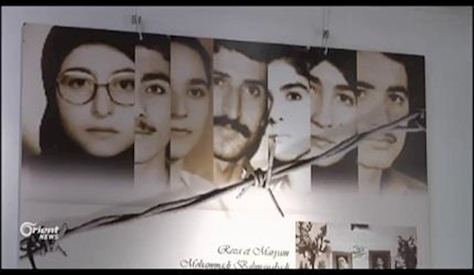 ‫معرض في باريس لضحايا مجزرة 1988 بحق السجناء الإيرانين‬‎