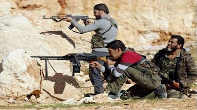 قصف للنظام السوري وميليشيات النظام الإيراني علی ريف حلب الجنوبي