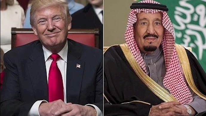 العاهل السعودي يبحث مع ترامب العلاقات الثنائية وتطورات المنطقة