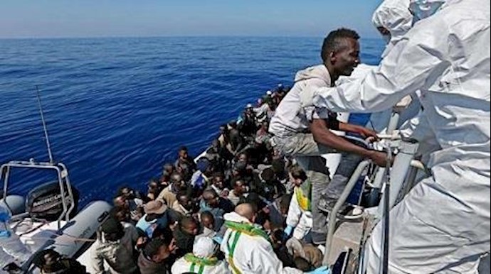 أکثر من 100 مفقود قبالة سواحل ليبيا بعد غرق قارب