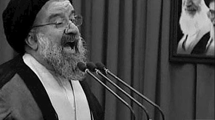 خطيب جمعة طهران: کان هناک البعض أداروا ظهورهم لخميني وانضووا تحت راية مسعود رجوي