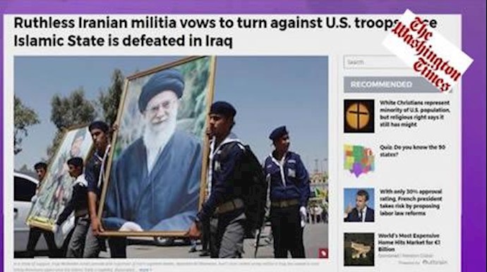 واشنطن تايمز: بعد داعش.. واشنطن تعد لحرب مع ميليشيات إيران بالعراق