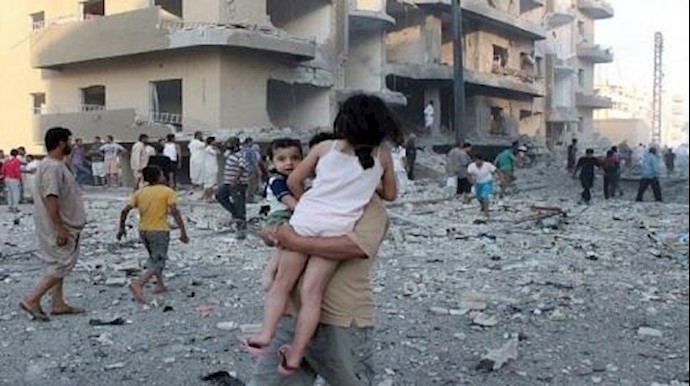 شهداء مدنيون في دير الزور وعالقون تحت الأنقاض بالميادين
