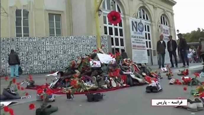 باريس- اقامة معرض لحرکة مقاضاة مسؤولي مجزرة 30 ألف سجين سياسي في العام 1988+ فيديو